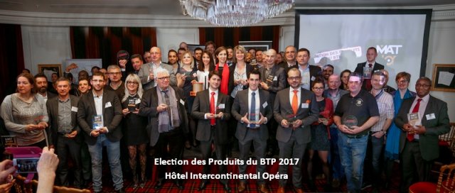 ELECTION DES PRODUITS DU BTP 2017