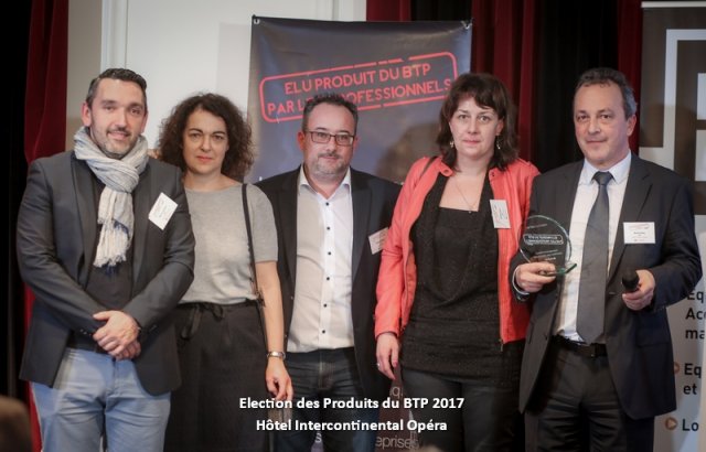 ELECTION DES PRODUITS DU BTP 2017