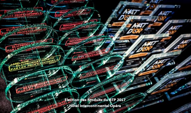 ELECTION DES PRODUITS DU BTP 2017