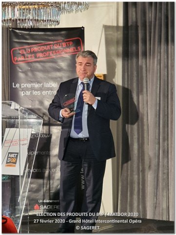 Election des produits du BTP - MAT D'OR 2020