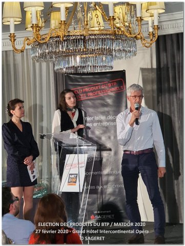 Election des produits du BTP - MAT D'OR 2020